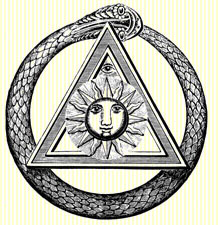 Ouroborous Snake Orange Box