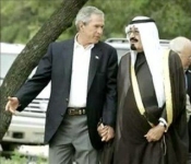 BUSH saudi kiss HH