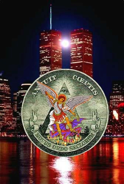 WTC Moon Sun Set Horus Michael Lucifer