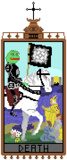 Pepe Death Tarot