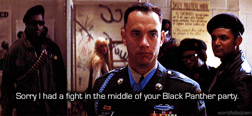 Forrest Gump Panther Party